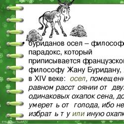 Fraseologi "keledai Buridan" artinya Filsuf yang memberi nama pada keledai