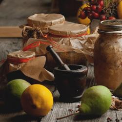 Recipes for amber jam from pears with orange slices, one step Pear jam with orange zest