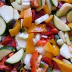 Vegetables in the oven, baked in large pieces: tasty, healthy and fast!